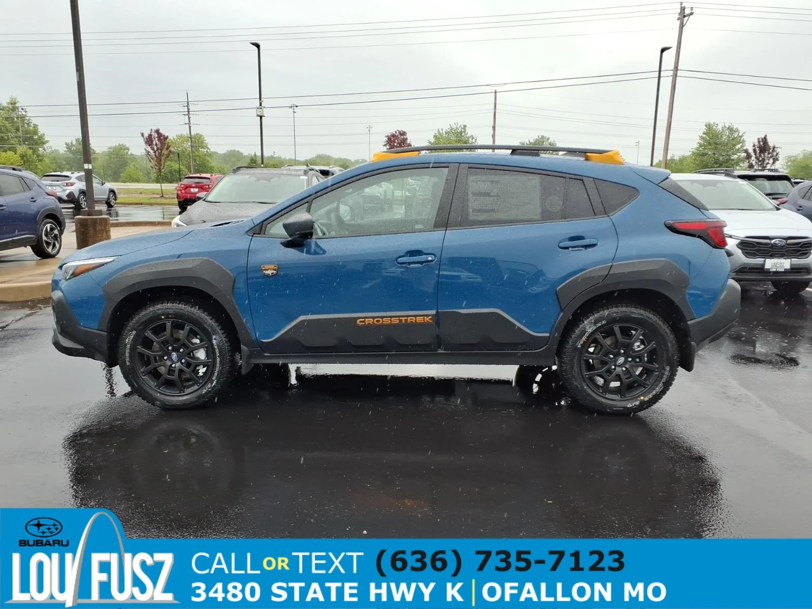 New 2026 GEYSER BLUE Subaru Wilderness image 3