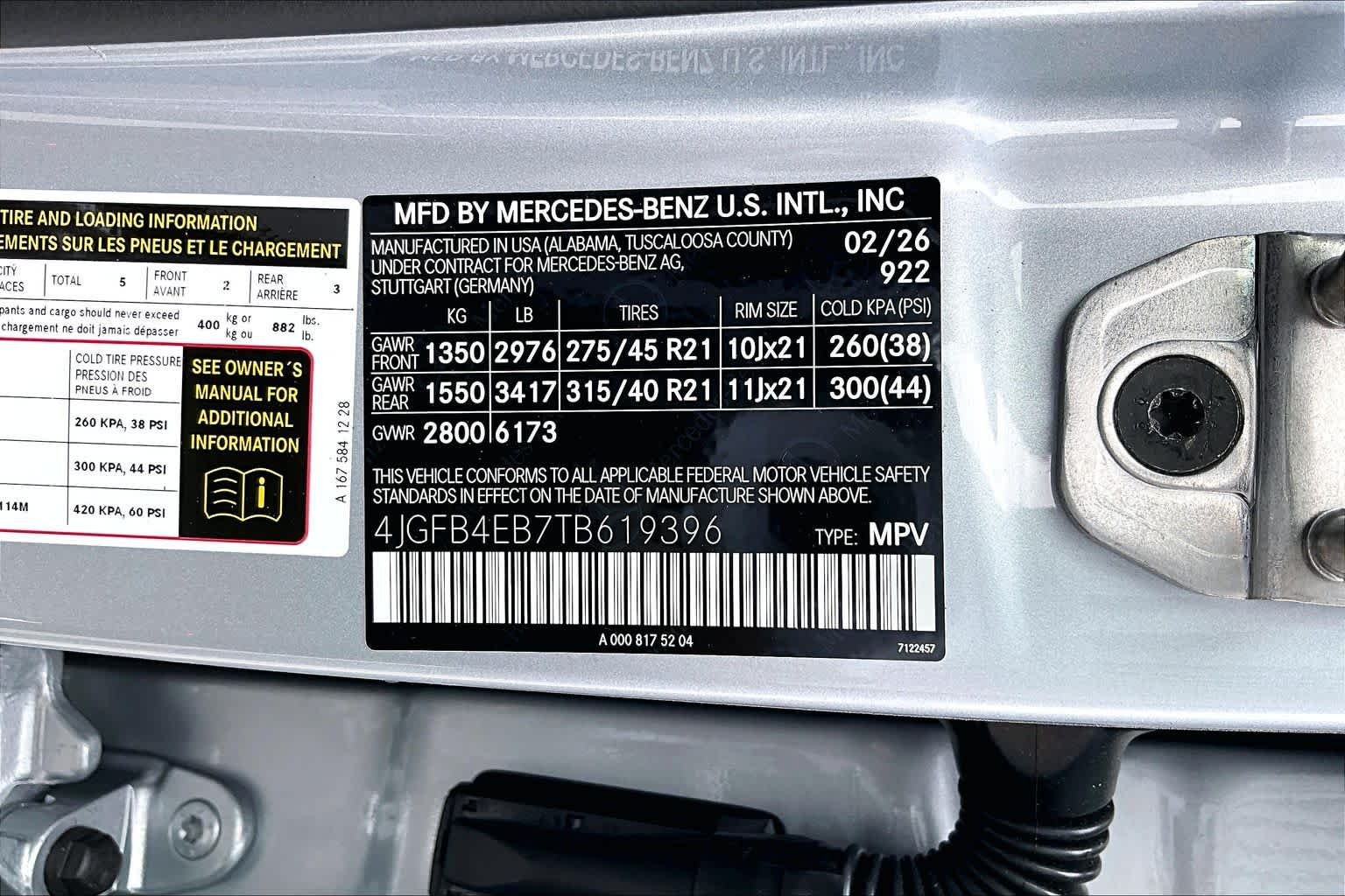 New 2026 Cirrus Silver Metallic Mercedes-Benz GLE 350 image 21