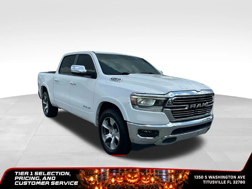 Used 2021 White Ram Laramie image 14