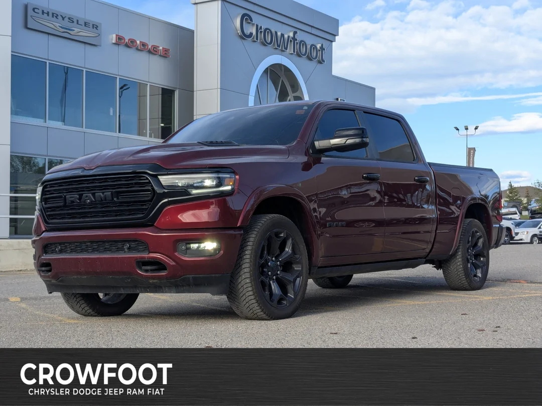 Certified Used 2024 Red RAM Limited - - 4x4 - Level I - Dual Pane Sunroof - Night Edition & More! image 1