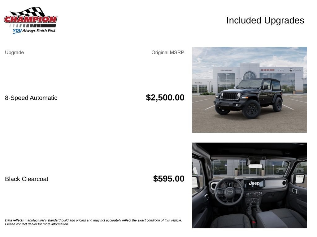 2026 Jeep Wrangler 2-Door Sport - Photo 6