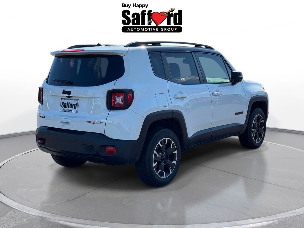 Used 2023 White Jeep Trailhawk image 8
