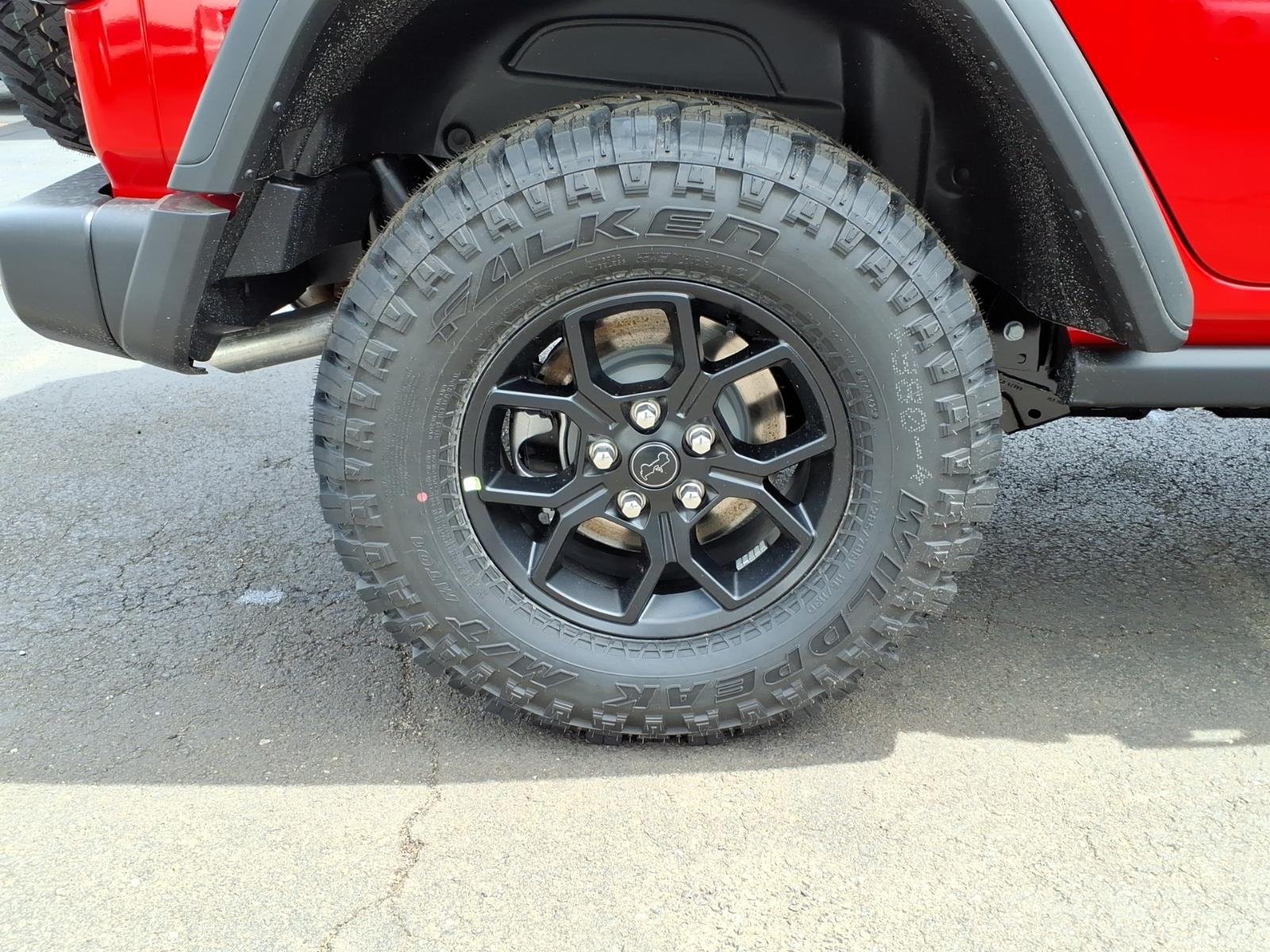 New 2026 Firecracker Red Clear-Coat Exterior Paint Jeep Willys image 8