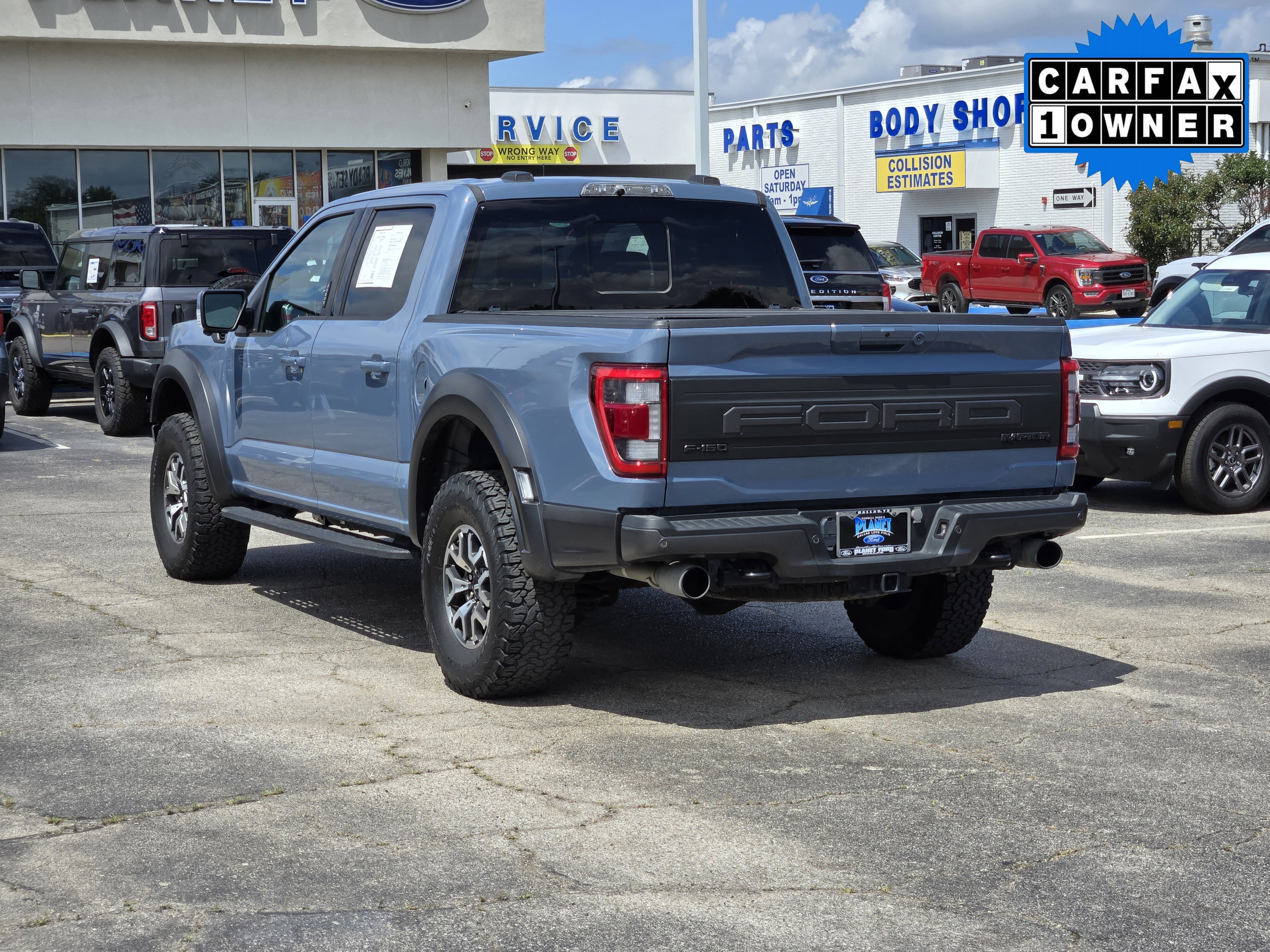 Certified Used 2023 Azure Gray Metallic Ford Raptor image 5