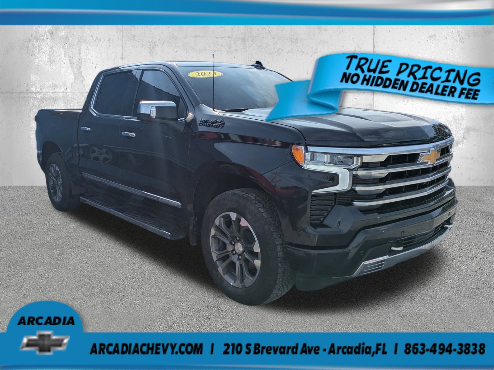 Used 2023 Dark Ash Metallic Chevrolet High Country image 2