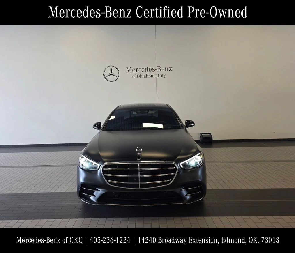 Certified Used 2023 Black Mercedes-Benz S 580 image 2