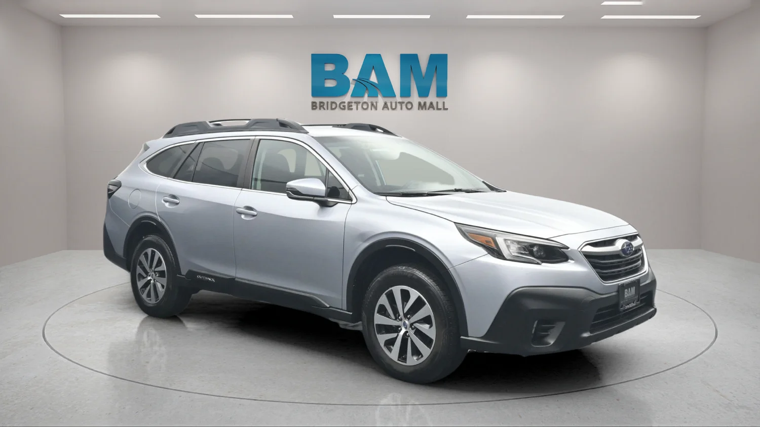 Certified Used 2021 Silver Subaru Premium image 1
