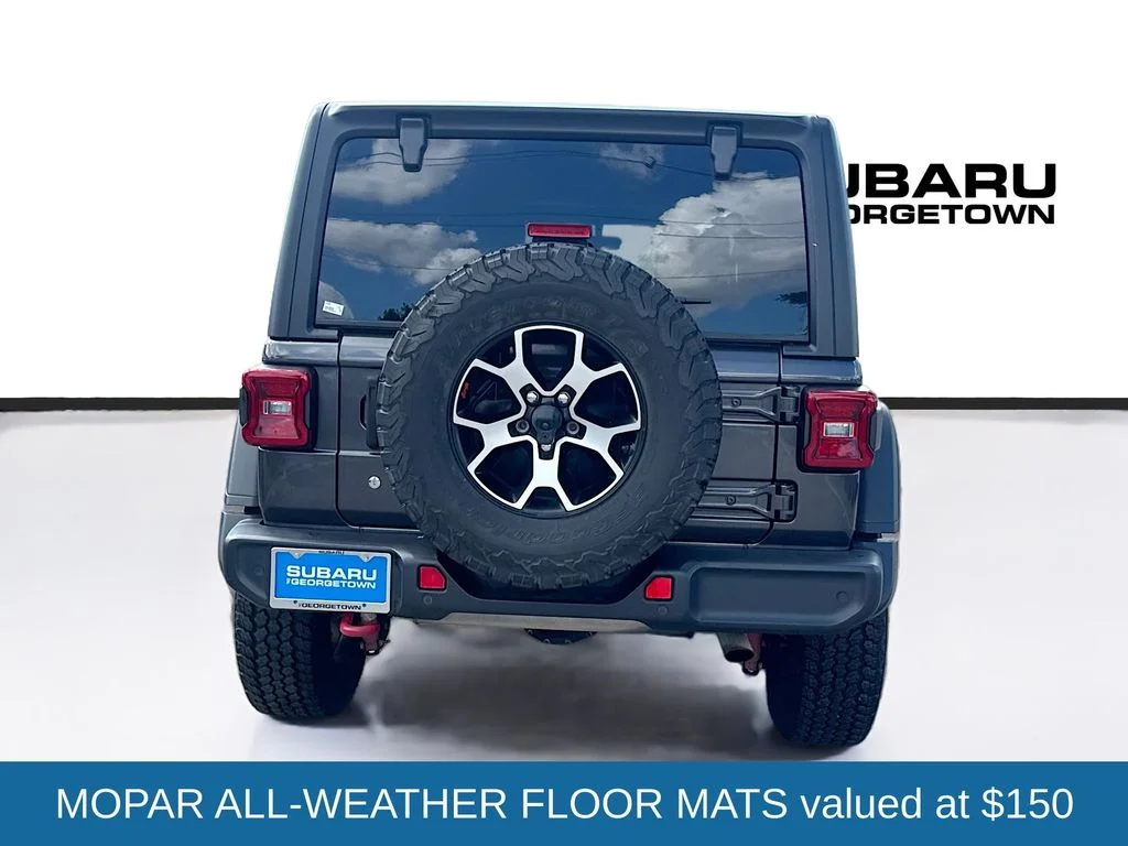 Used 2019 Gray Jeep Unlimited Rubicon image 7