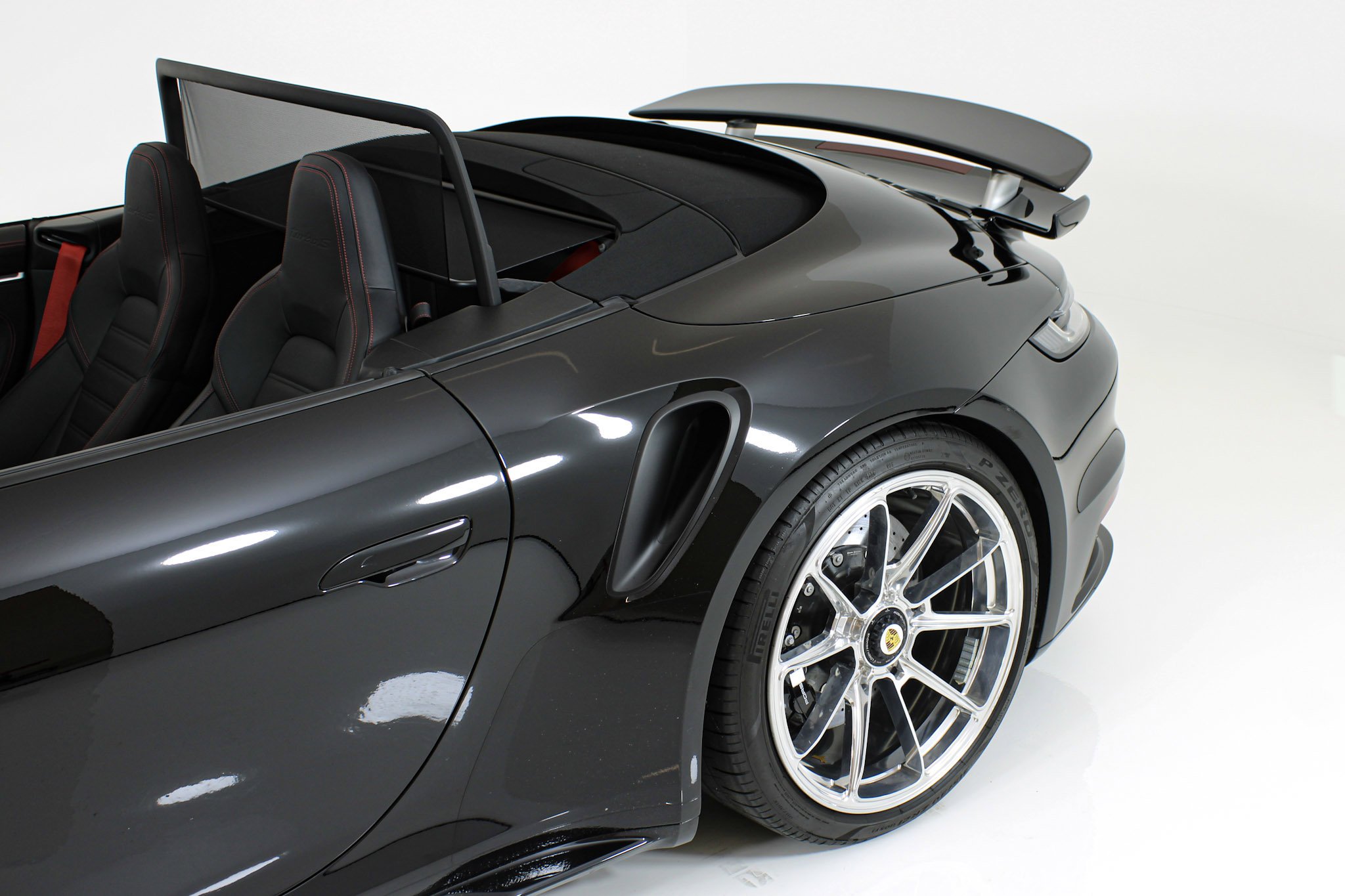 Used 2024 Black Porsche Turbo S Cabriolet image 21