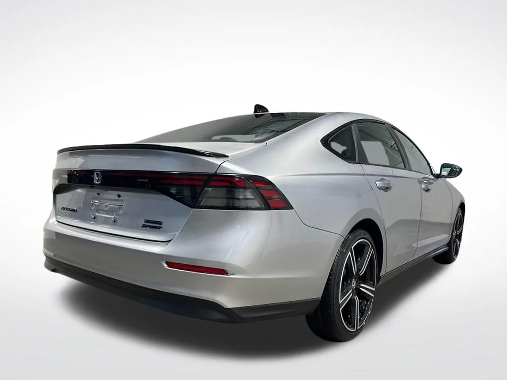 Certified Used 2026 Solar Silver Metallic Honda Sport Hybrid image 5