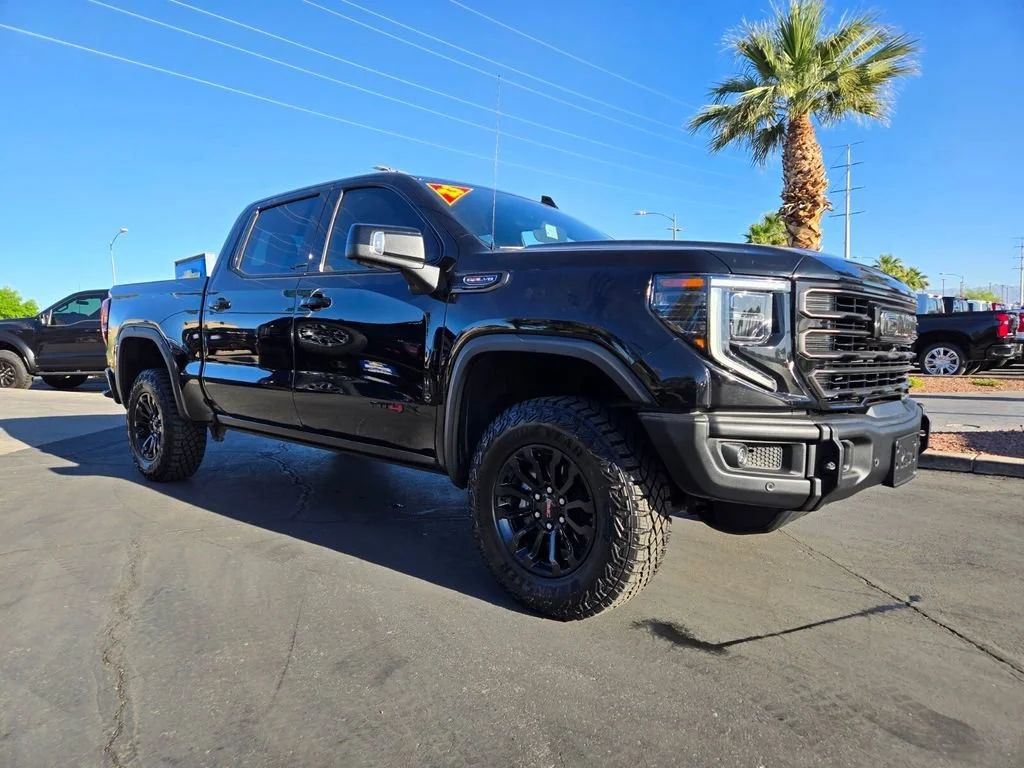 Used 2023 Onyx Black GMC AT4X image 1