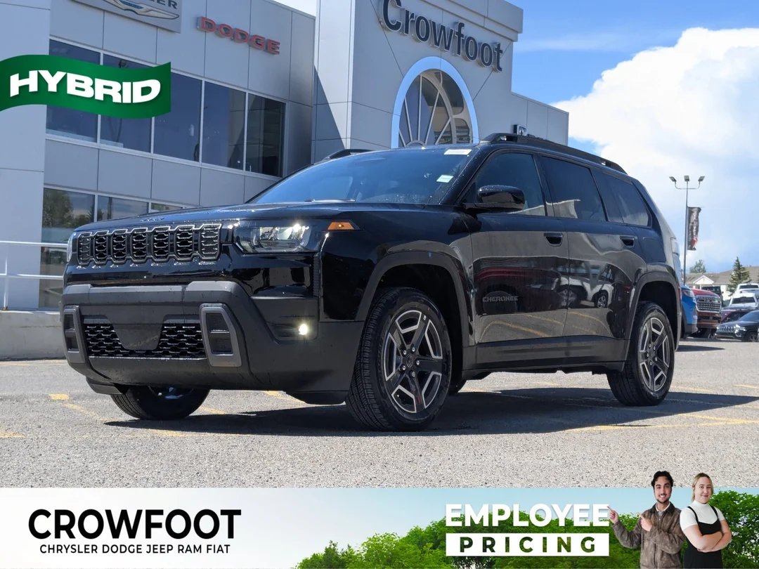 New 2026 Black Jeep Laredo - - 4x4 - 1.6L Turbo Hybrid - Adaptive Cruise - Active Lane Mgmt & More! image 1