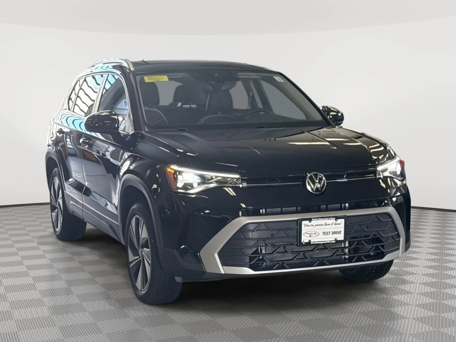 New 2026 Deep Black Pearl Volkswagen SE image 3