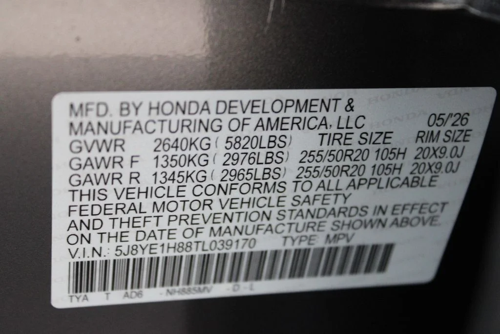 New 2026 Liquid Carbon Metallic Acura Advance Package image 31