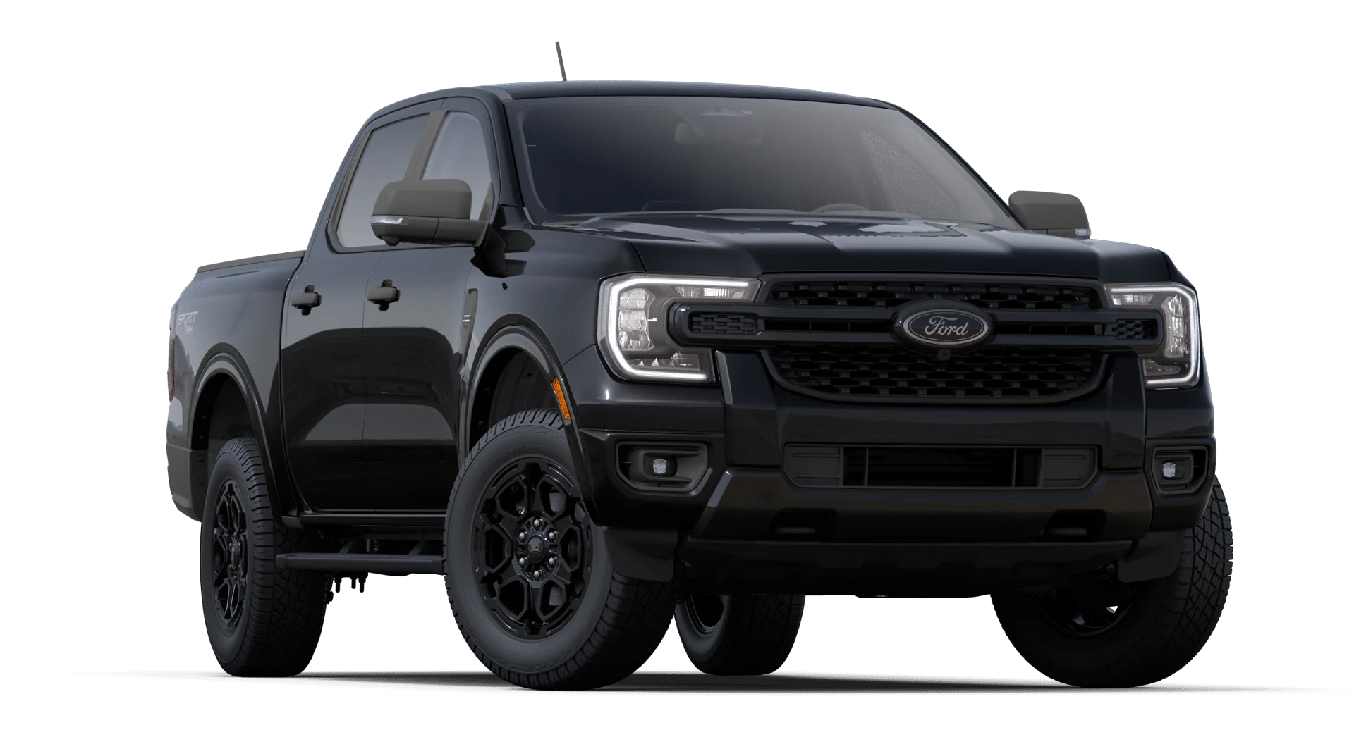 New 2025 Shadow Black Ford XLT image 4