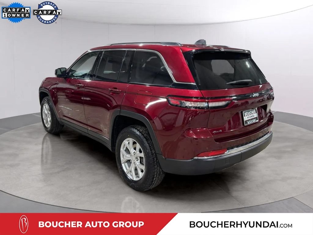 Used 2023 Velvet Red Pearlcoat Jeep Limited image 5