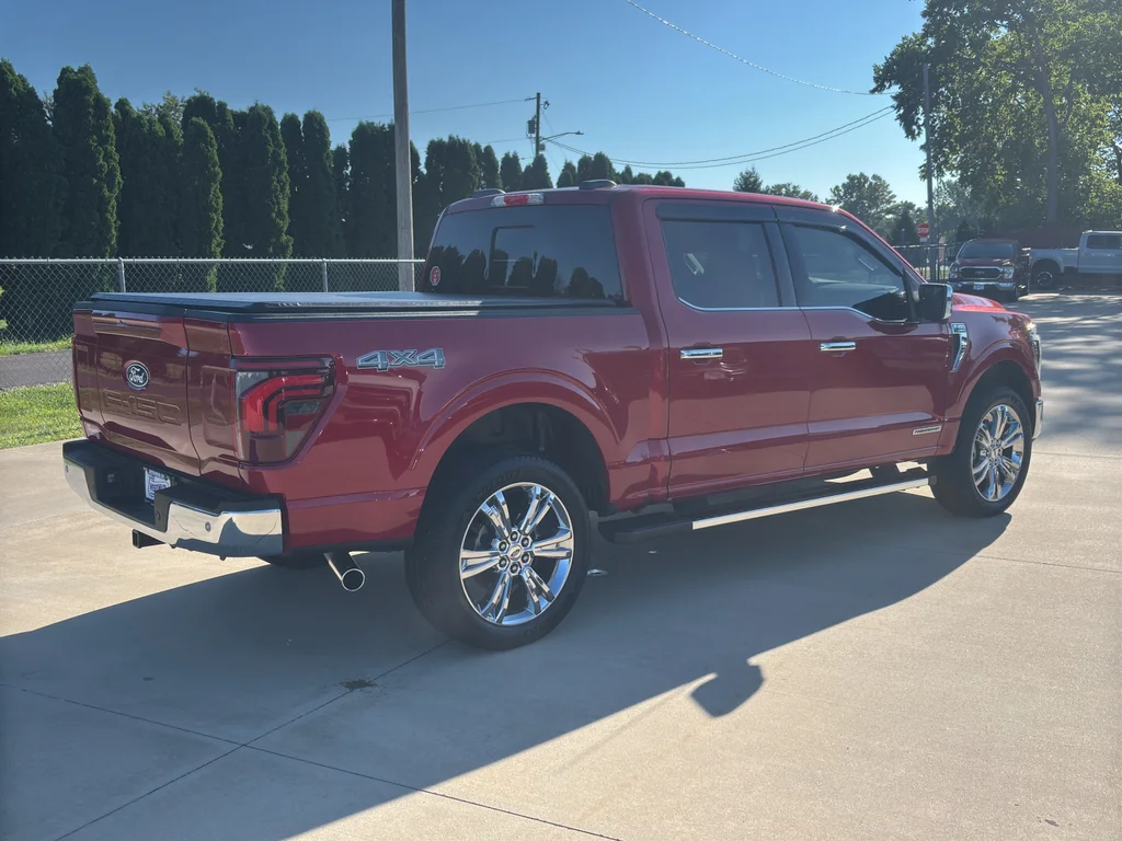 Used 2024 Rapid Red Metallic Tinted Clearcoat Ford LARIAT image 4