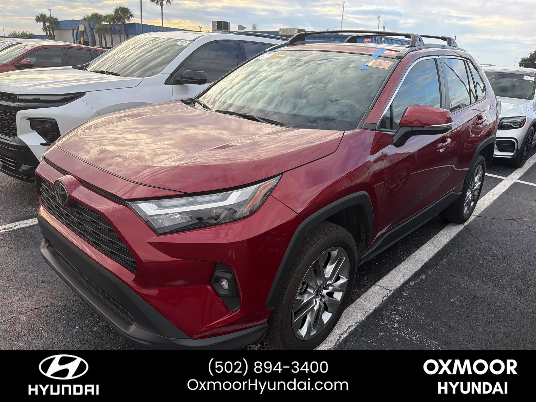 Used 2025 Ruby Flare Pearl Toyota XLE Premium image 2