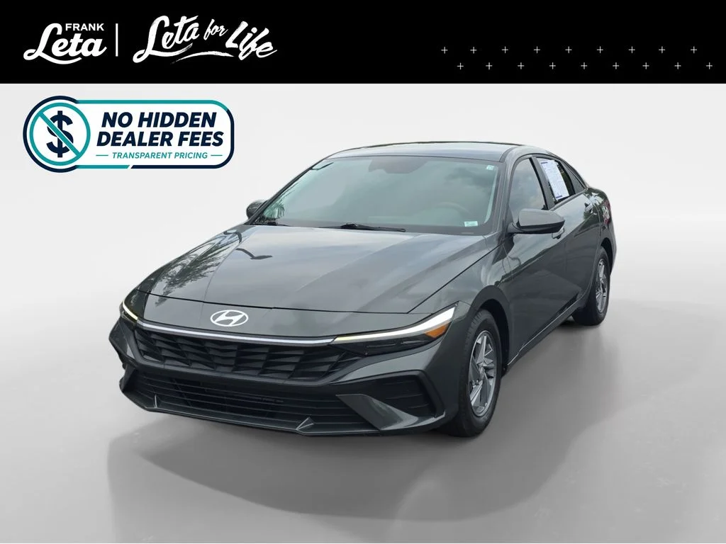 Used 2024 Amazon Gray Hyundai SE image 1