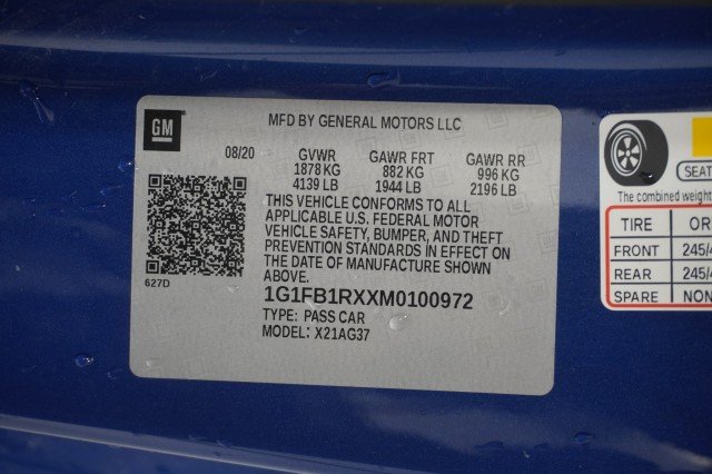 Used 2021  Chevrolet 1LS image 32
