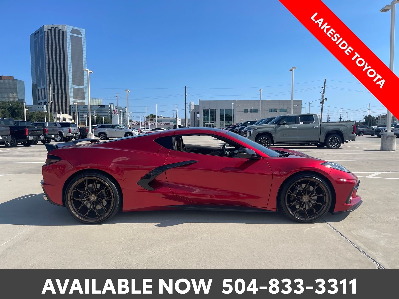 Used 2021 Red Chevrolet Stingray image 6