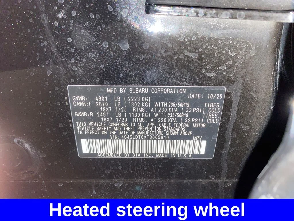 Used 2026 Black Subaru Touring image 29