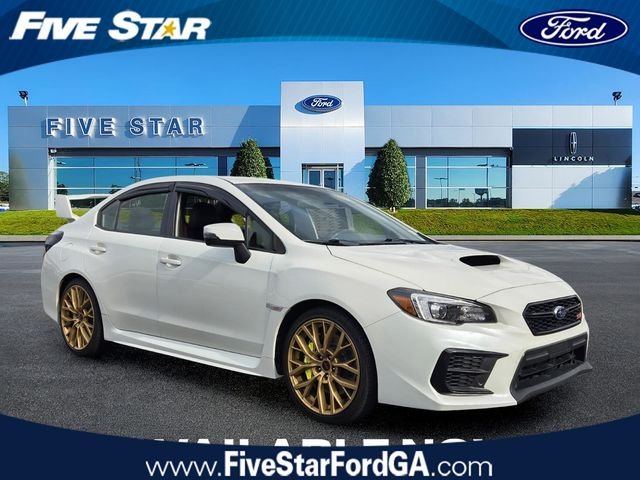Used 2020 Crystal White Pearl Subaru STi image 1