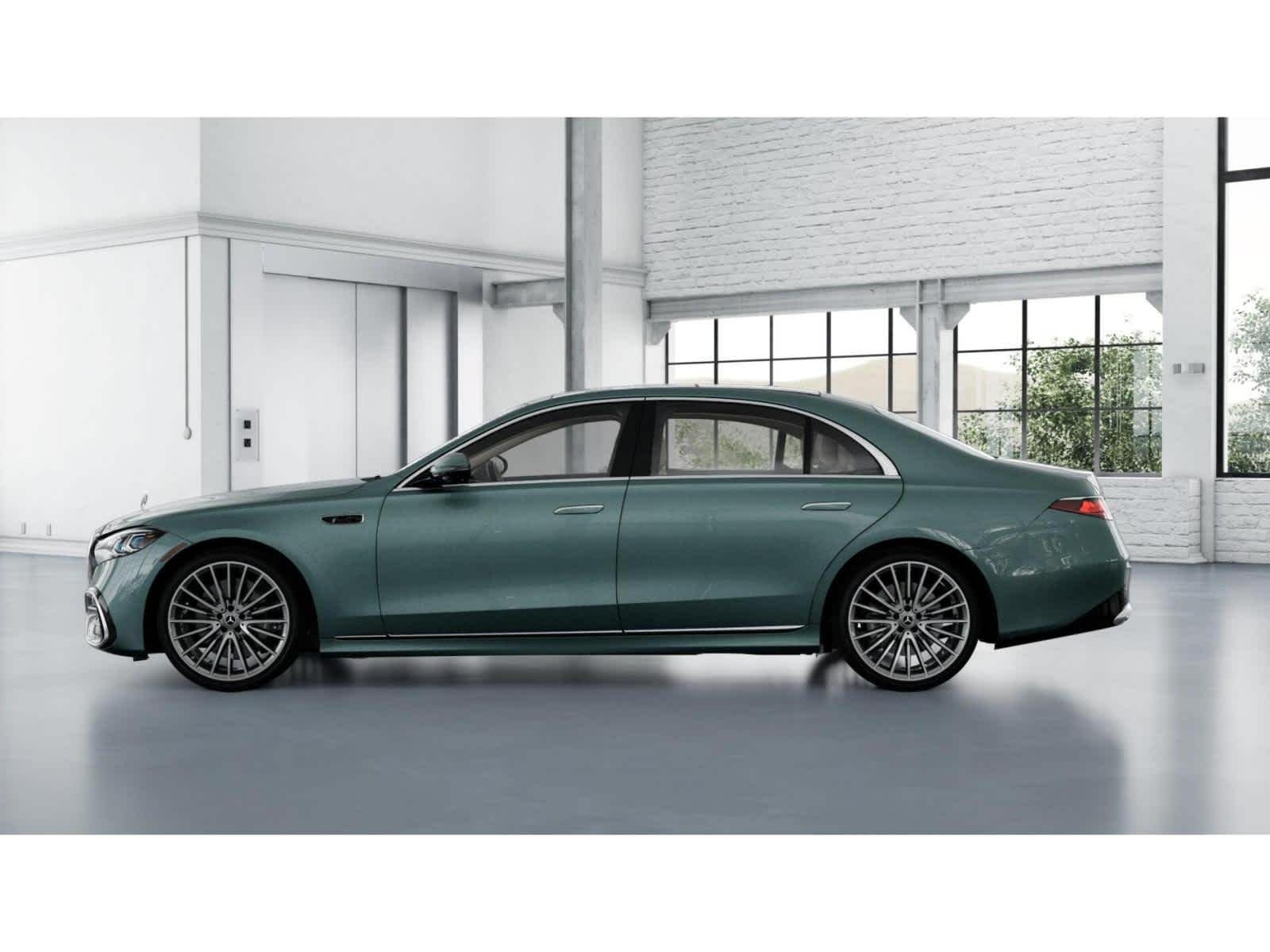New 2027 Verde Silver Metallic Mercedes-Benz S 500 image 33