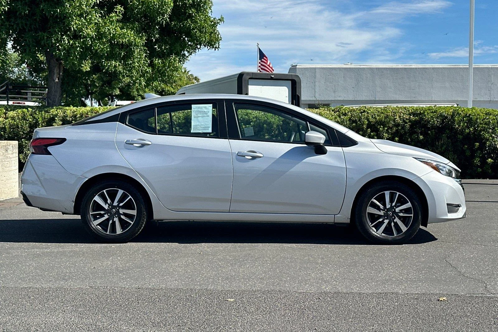 Used 2025 Brilliant Silver Metallic Nissan SV image 3