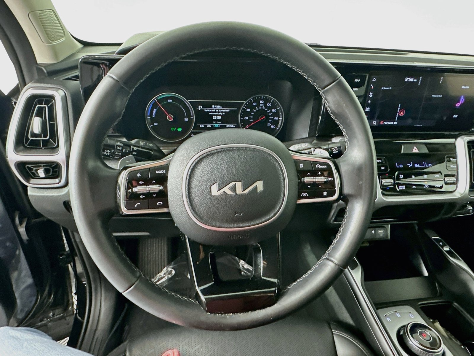 Used 2023 Aurora Black Kia EX image 11