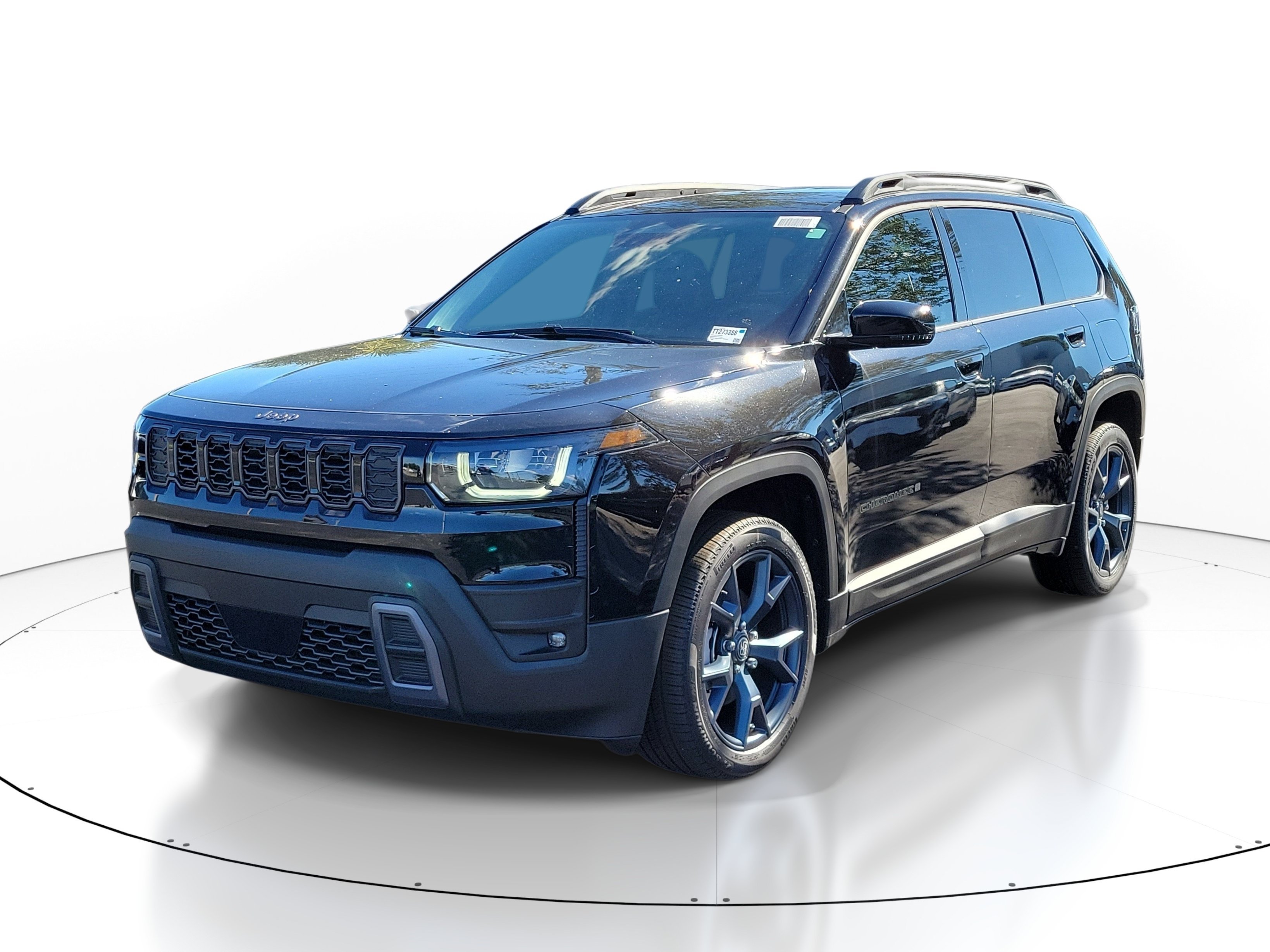 New 2026 Diamond Black Crystal Pearl-Coat Exterior Paint Jeep 85th Anniversary image 3
