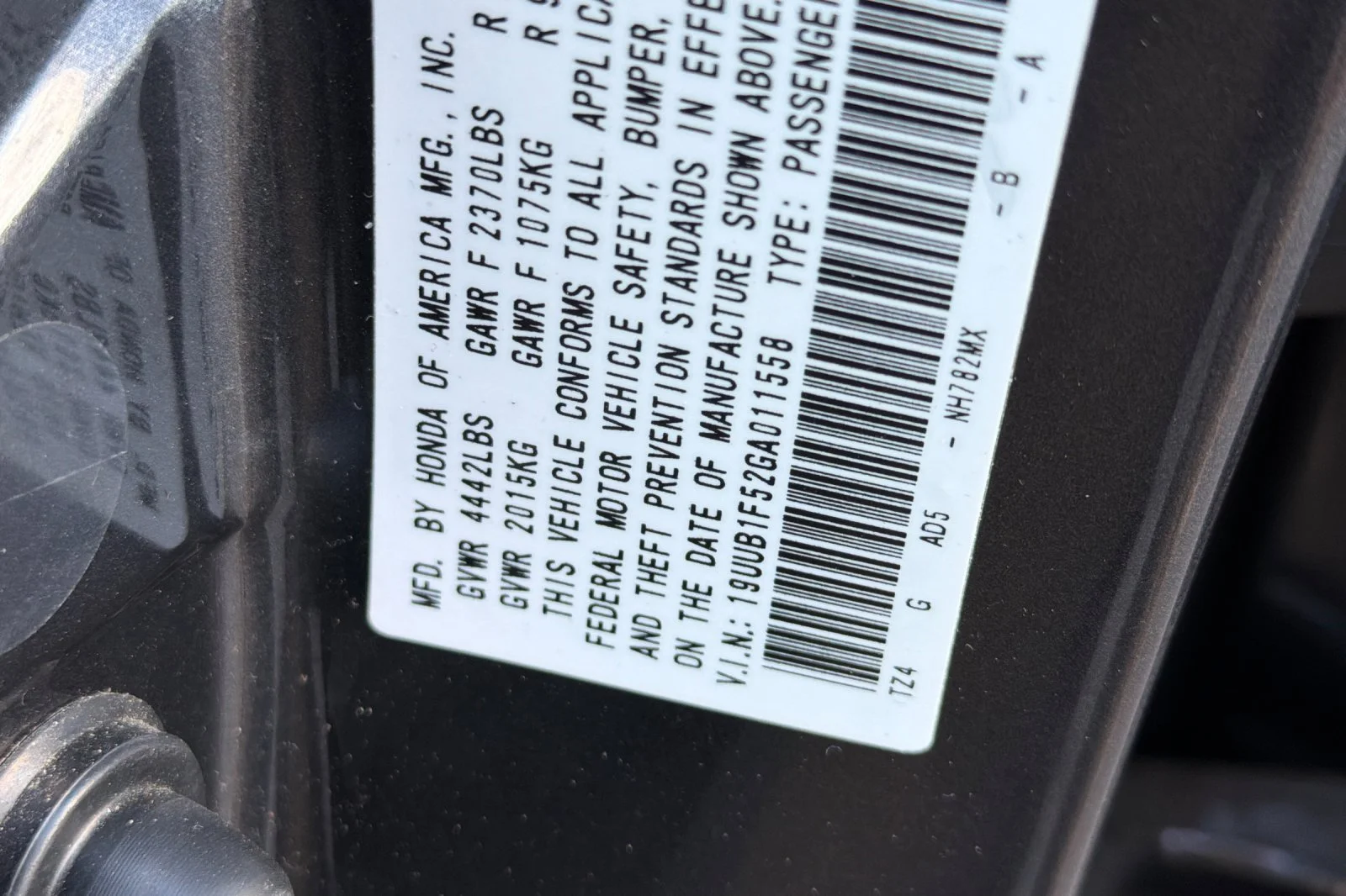 Used 2016 Blue Acura Tech image 43
