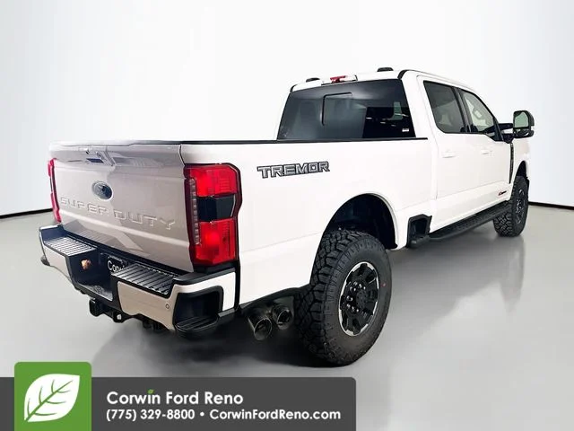 New 2026 Star White Metallic Tri-Coat Ford Lariat image 7