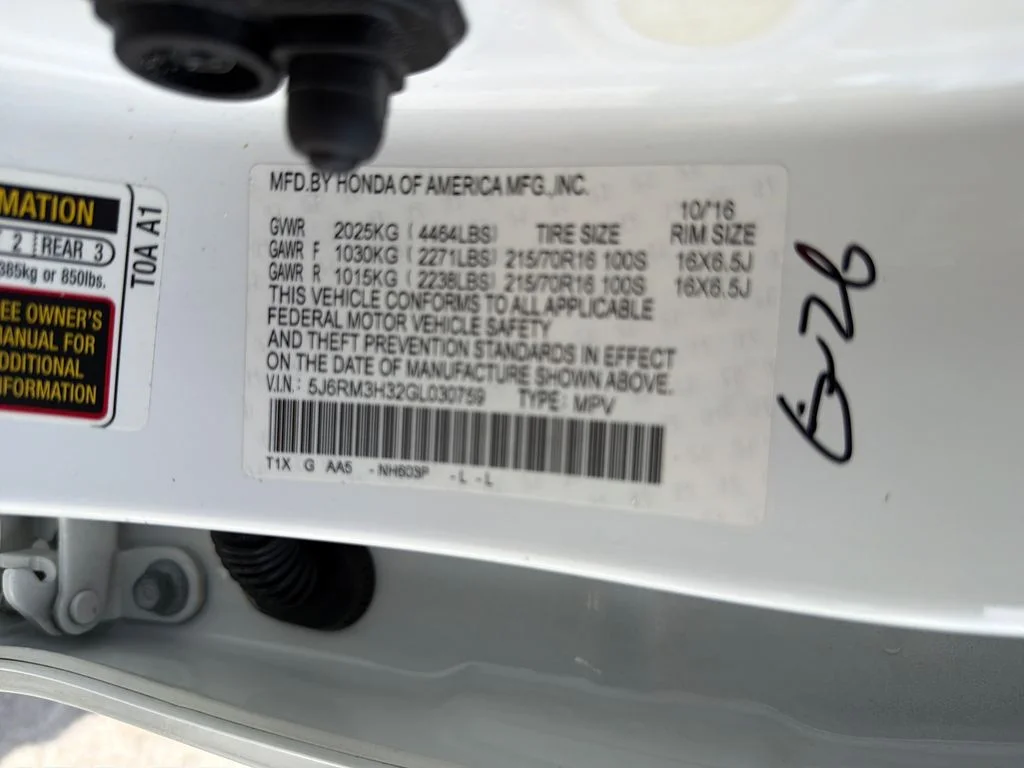 2016 Honda CR-V LX - Photo 31