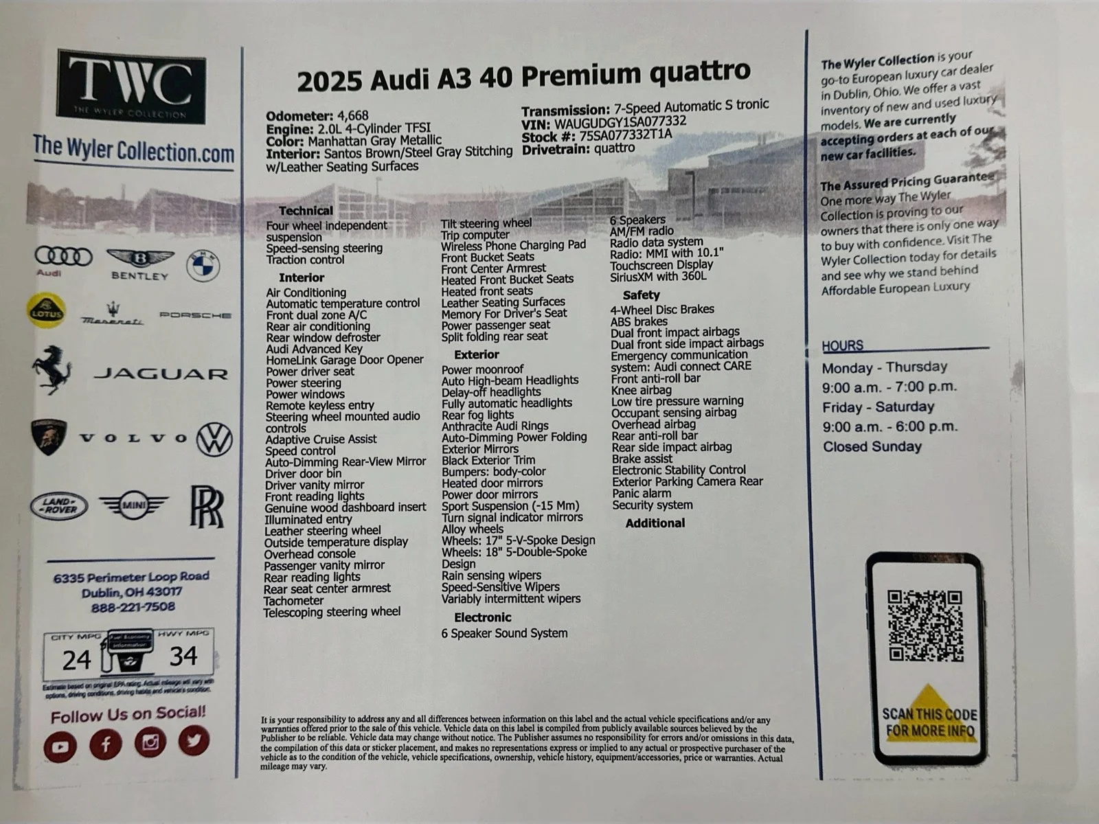 Used 2025 Gray Audi  image 45
