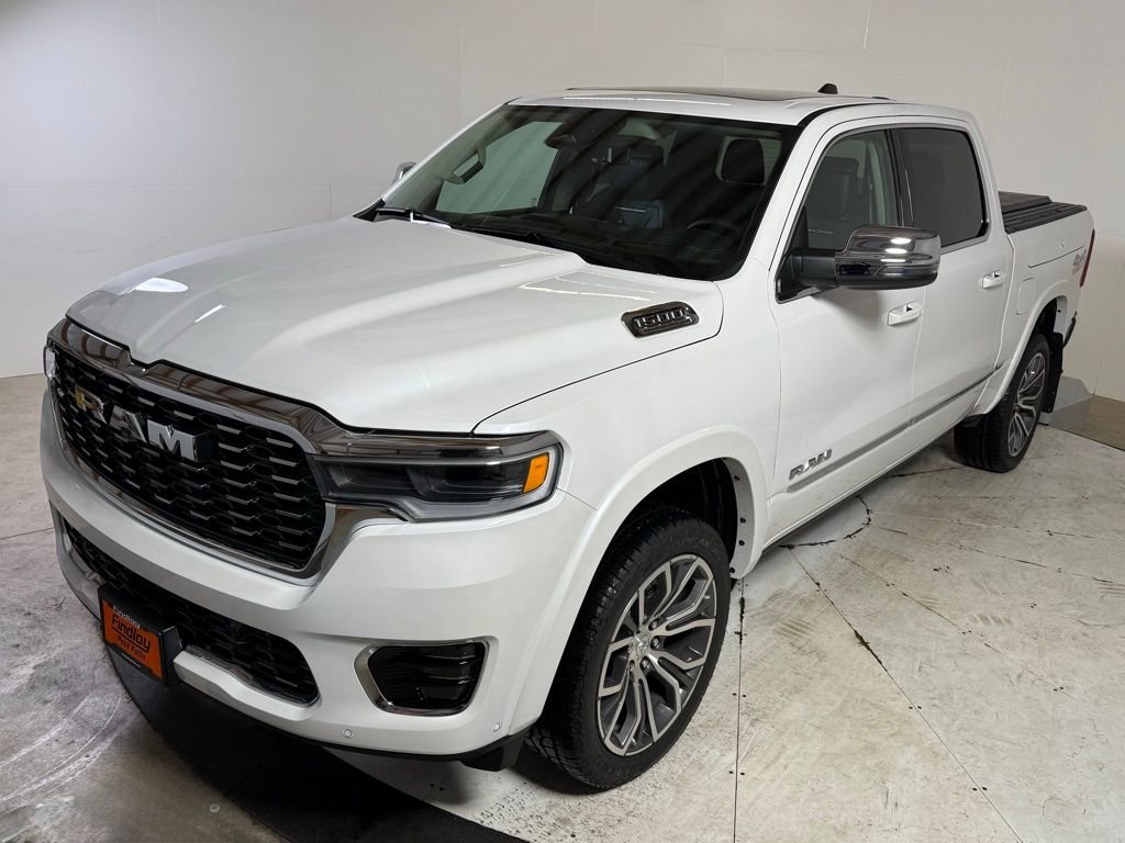 New 2026 Ivory White Tri-Coat Pearl-Coat Exterior Paint RAM Tungsten image 3