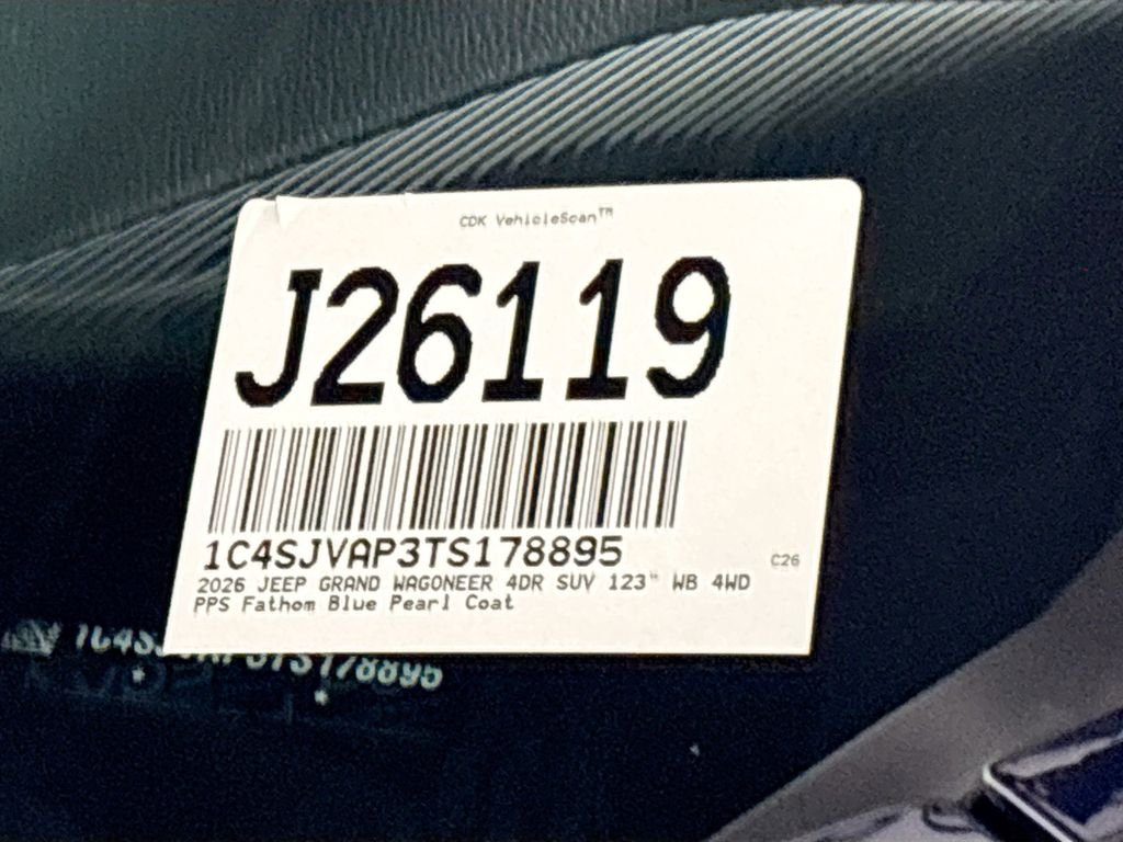 New 2026 Fathom Blue Pearl-Coat Exterior Paint (Late Availability) Jeep Upland image 26