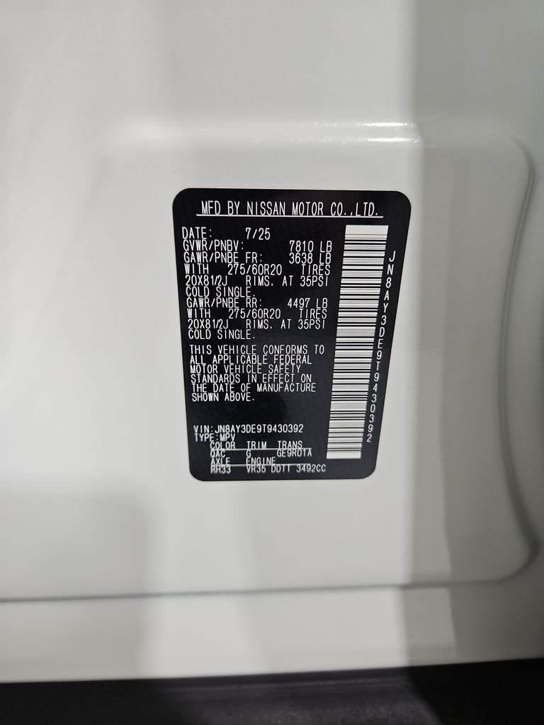 2026 Nissan Armada PRO-4X - Photo 29