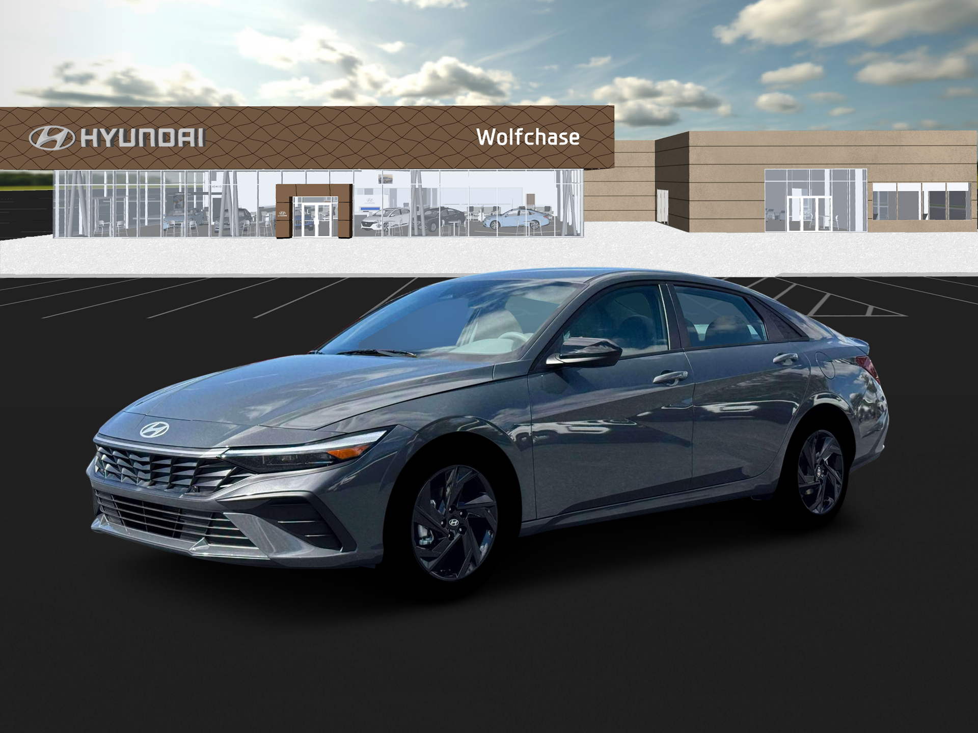 New 2026 Gray Hyundai SEL Sport image 2
