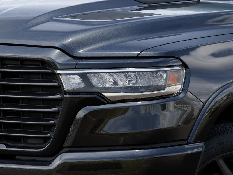 New 2026 Diamond Black Crystal Pearl-Coat Exterior Paint RAM Laramie image 10