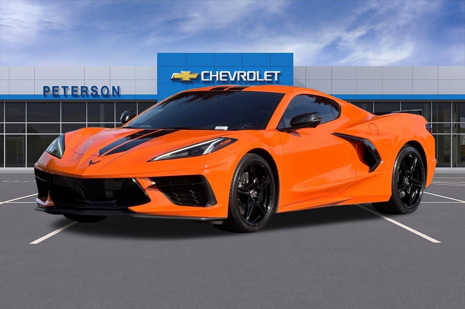 Used 2023 Orange Chevrolet Stingray image 8