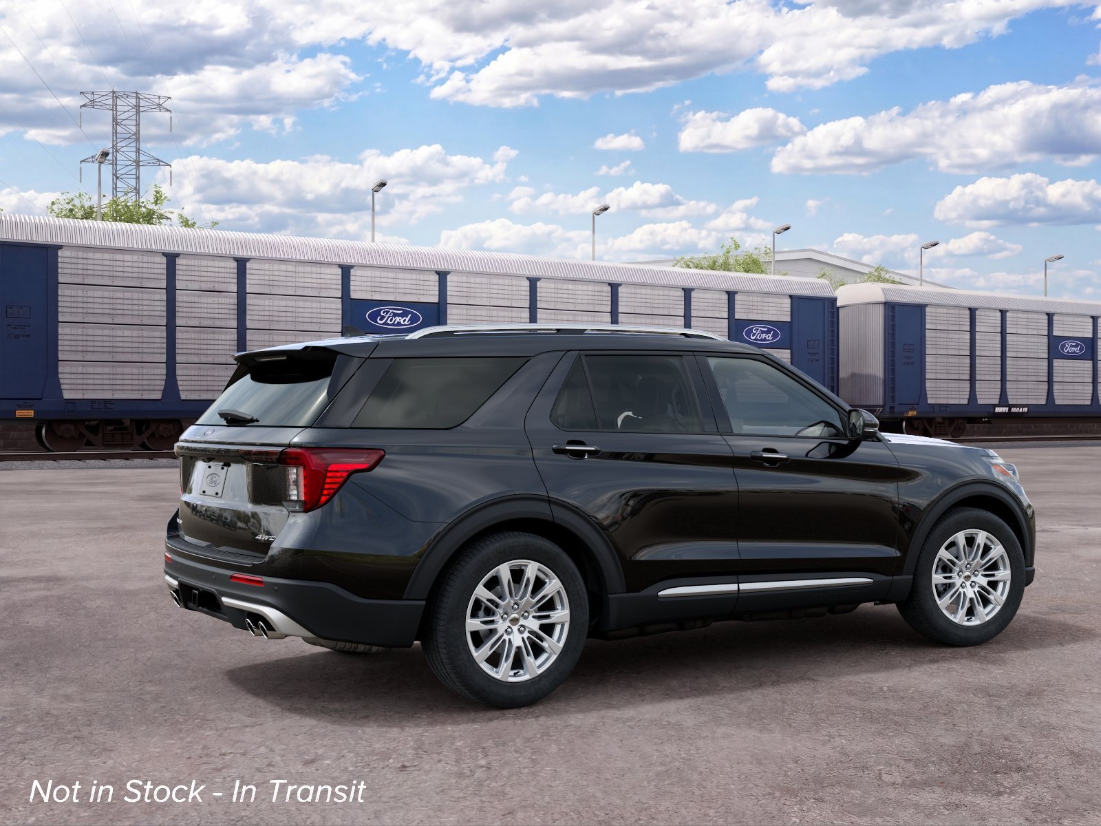 New 2027 Agate Black Metallic Ford Platinum™ image 6