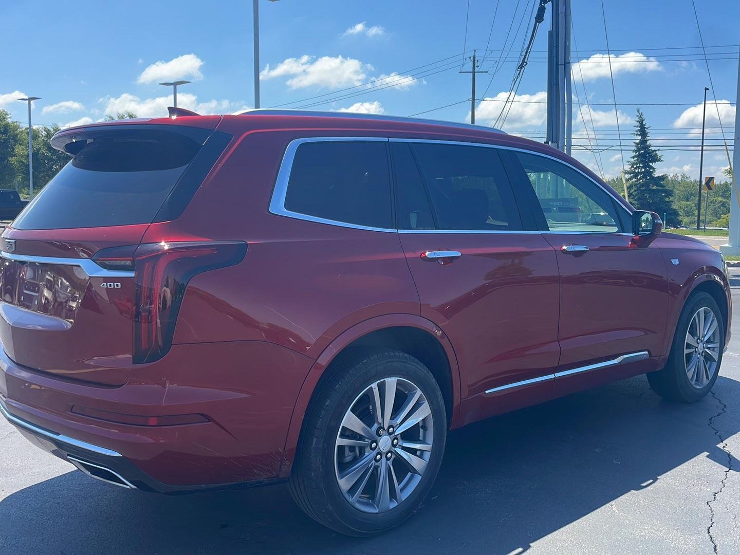 Used 2024 Radiant Red Tintcoat Cadillac AWD Premium Luxury image 5