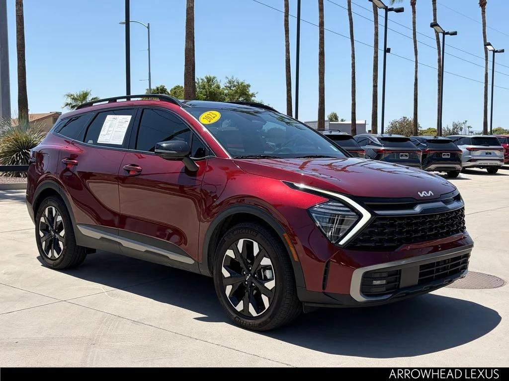 Used 2023 Red Kia X-Line Prestige image 8