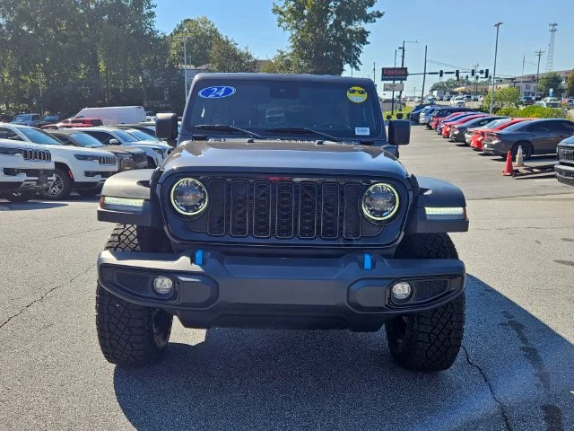 Used 2024 Gray Jeep Willys 4xe image 2