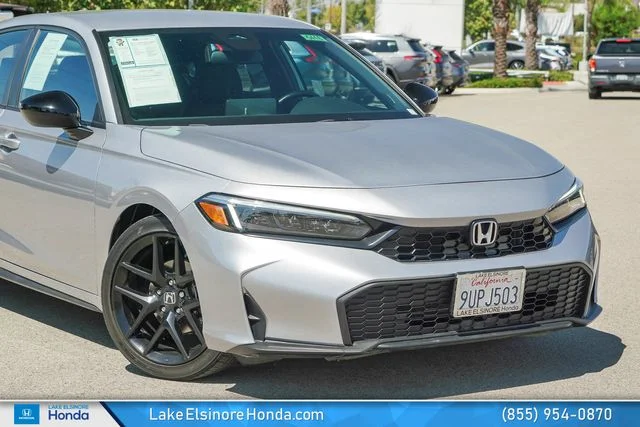 Used 2025 Solar Silver Metallic Honda Sport image 2