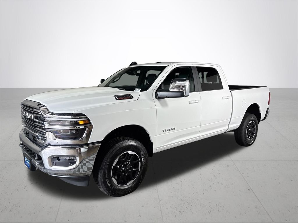 New 2026 Bright White Clear-Coat Exterior Paint RAM Laramie image 2