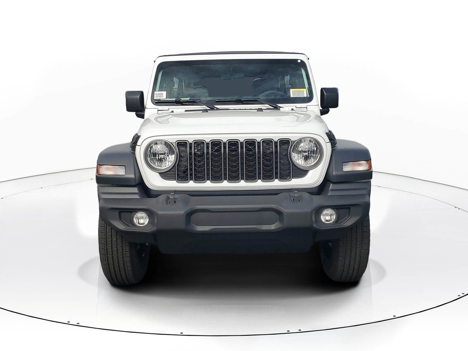 New 2026 Bright White Clear-Coat Exterior Paint Jeep Sport image 1