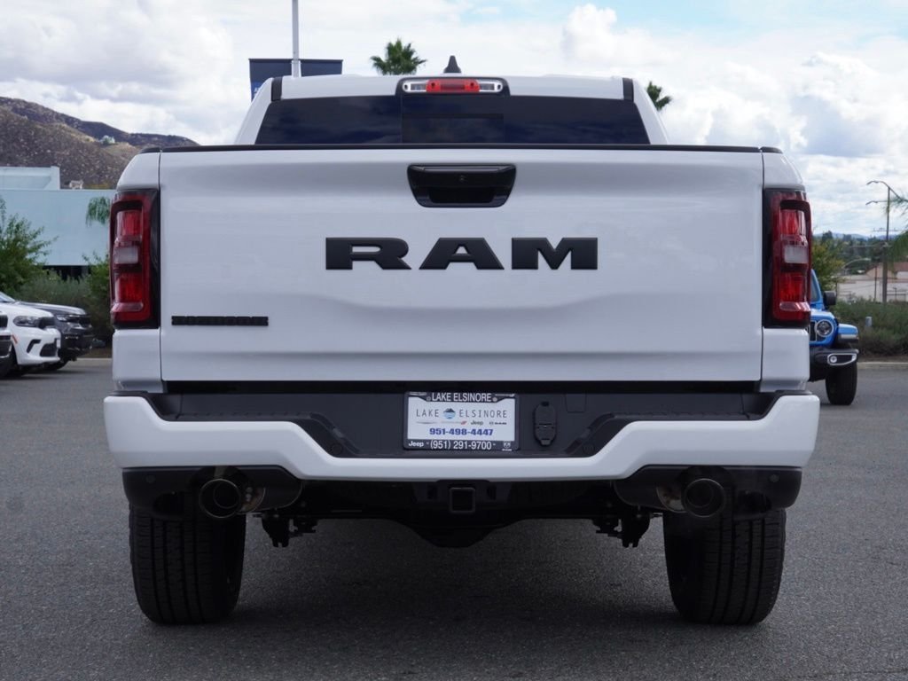 New 2026 Bright White Clear-Coat Exterior Paint RAM Big Horn Night Edition image 4