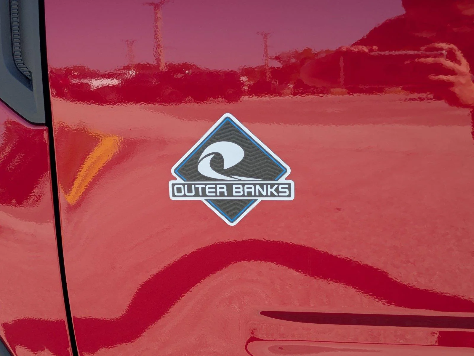 New 2026 Ruby Red Metallic Tinted Clearcoat Ford Outer Banks® image 7